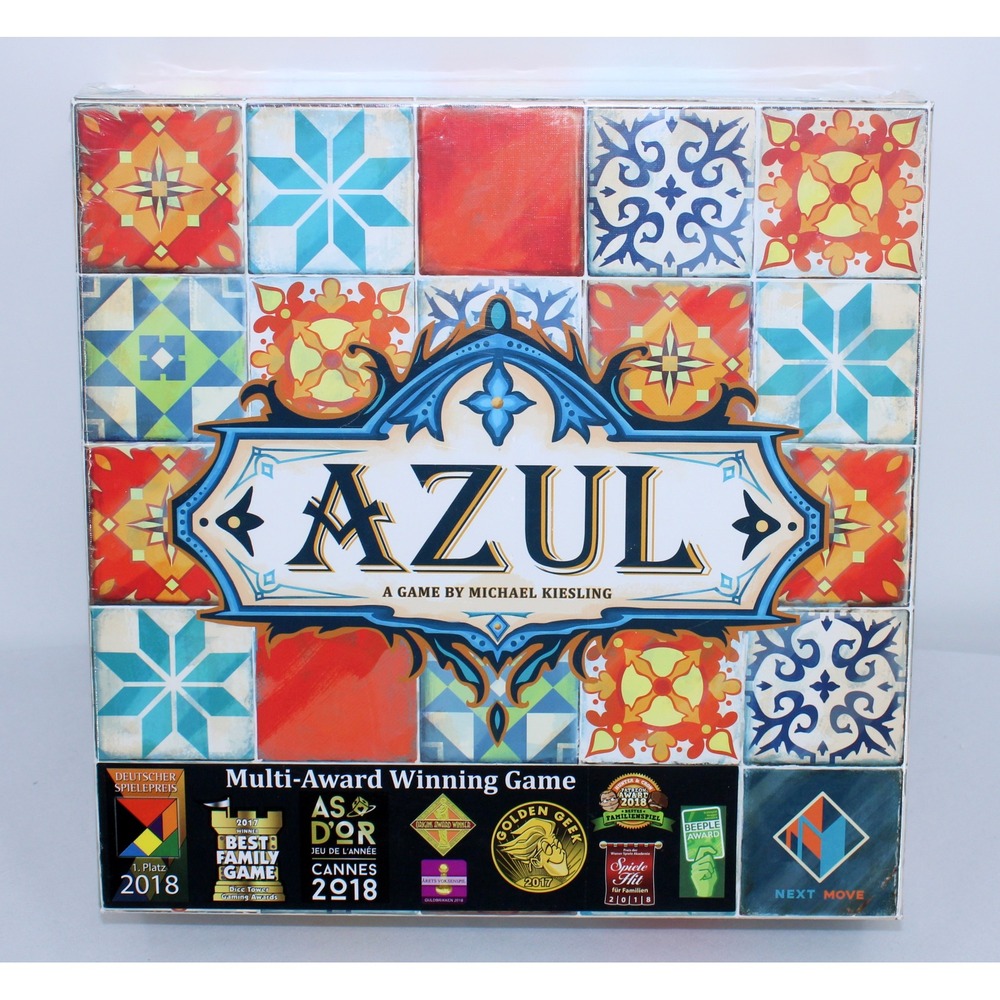 Azul A Game by Michael Kiesling Strategy Board Game Multi Award Winning